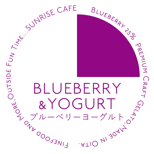 Blueberry Yogurt Gelato